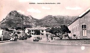 OUENZA - AVENUE GENERAL LECLERC - 1959